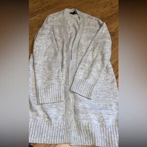 GAP Light Gray Knit Cardigan